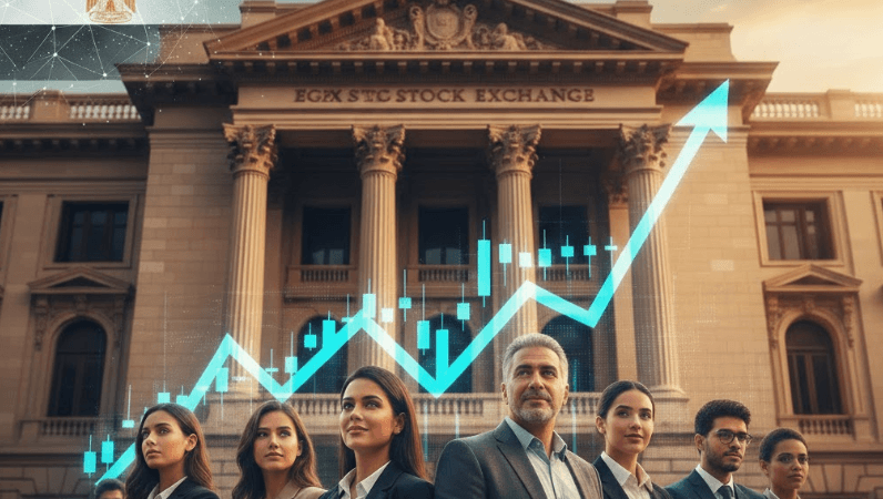 البورصة المصرية تتربع على عرش الأسواق العربية بقفزة تاريخية في قيمتها السوقية