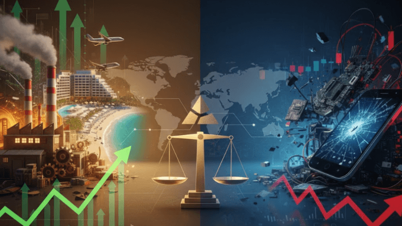 تباين في أداء البورصة المصرية.. طفرة بقطاعي السياحة والصناعة وتراجع يضرب أسهم التكنولوجيا